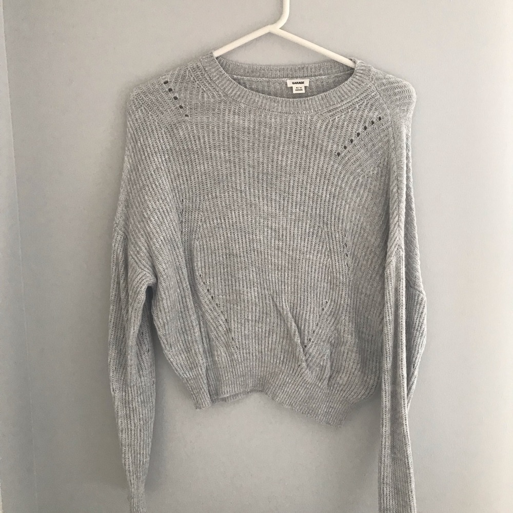 Garage Gray Sweater